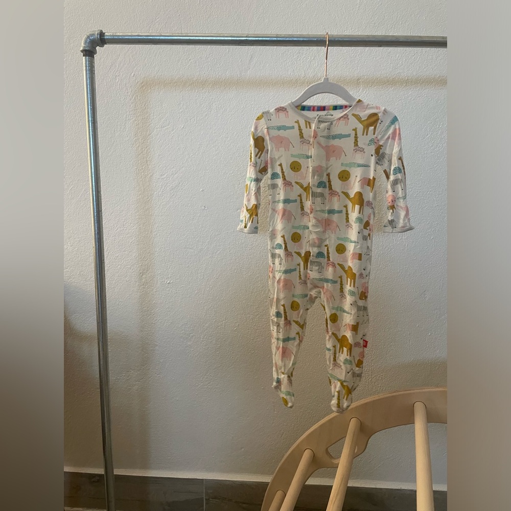 MAGNETIC ME 6-9 mo footed pajama